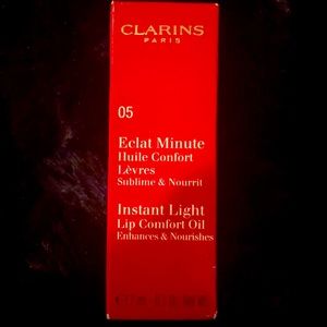 NIB Clarins Instant Light Lip Comfort Oil 05